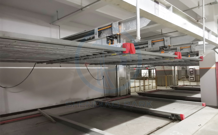 寫字樓大廈地下車庫兩層機(jī)械車位 寫字樓大廈地下車庫兩層機(jī)械車位
