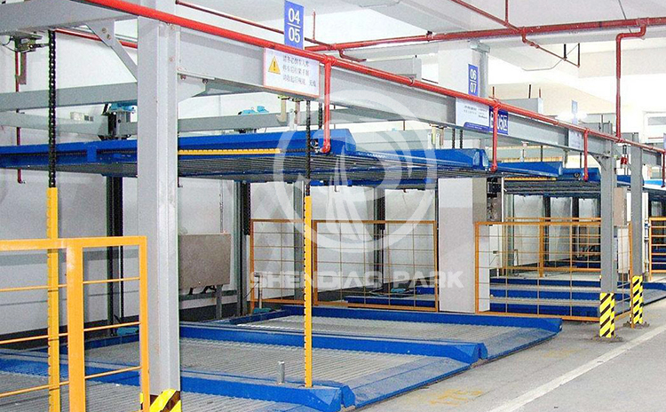 地下雙層升降橫移式機(jī)械車(chē)位