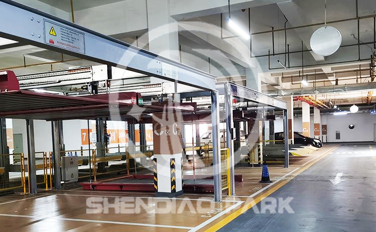 雙層機(jī)械車(chē)位